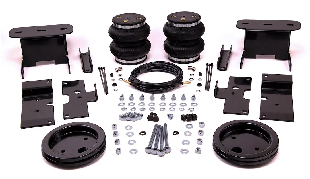 88268 – AIR LIFT Helper Spring Kit, Air Spring With Internal Jounce Bumper Frame Mount Up to 5000 Pounds Of Leveling ...